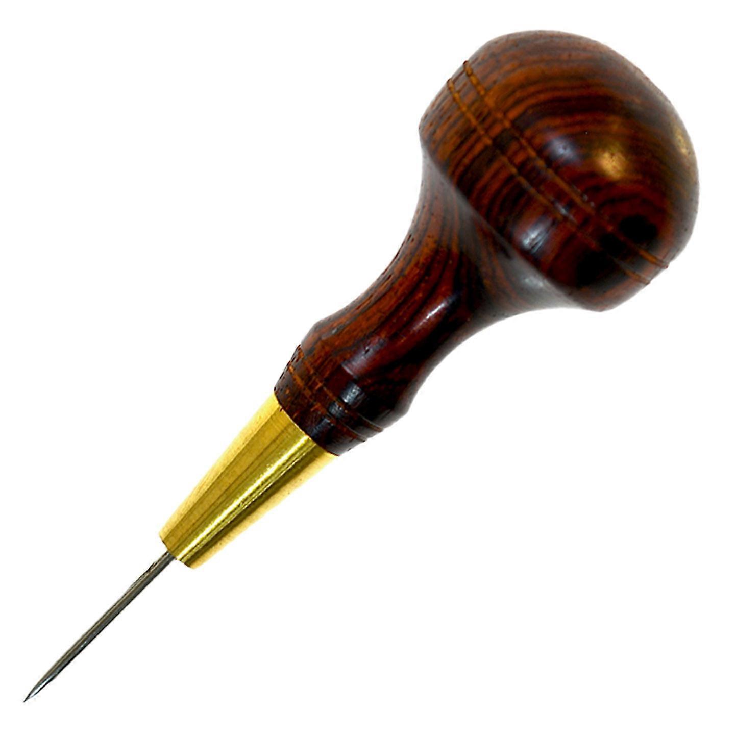 Round Awl A 1.5mm Leathercraft Sewing Tool Leather Stitching Scratch Awl