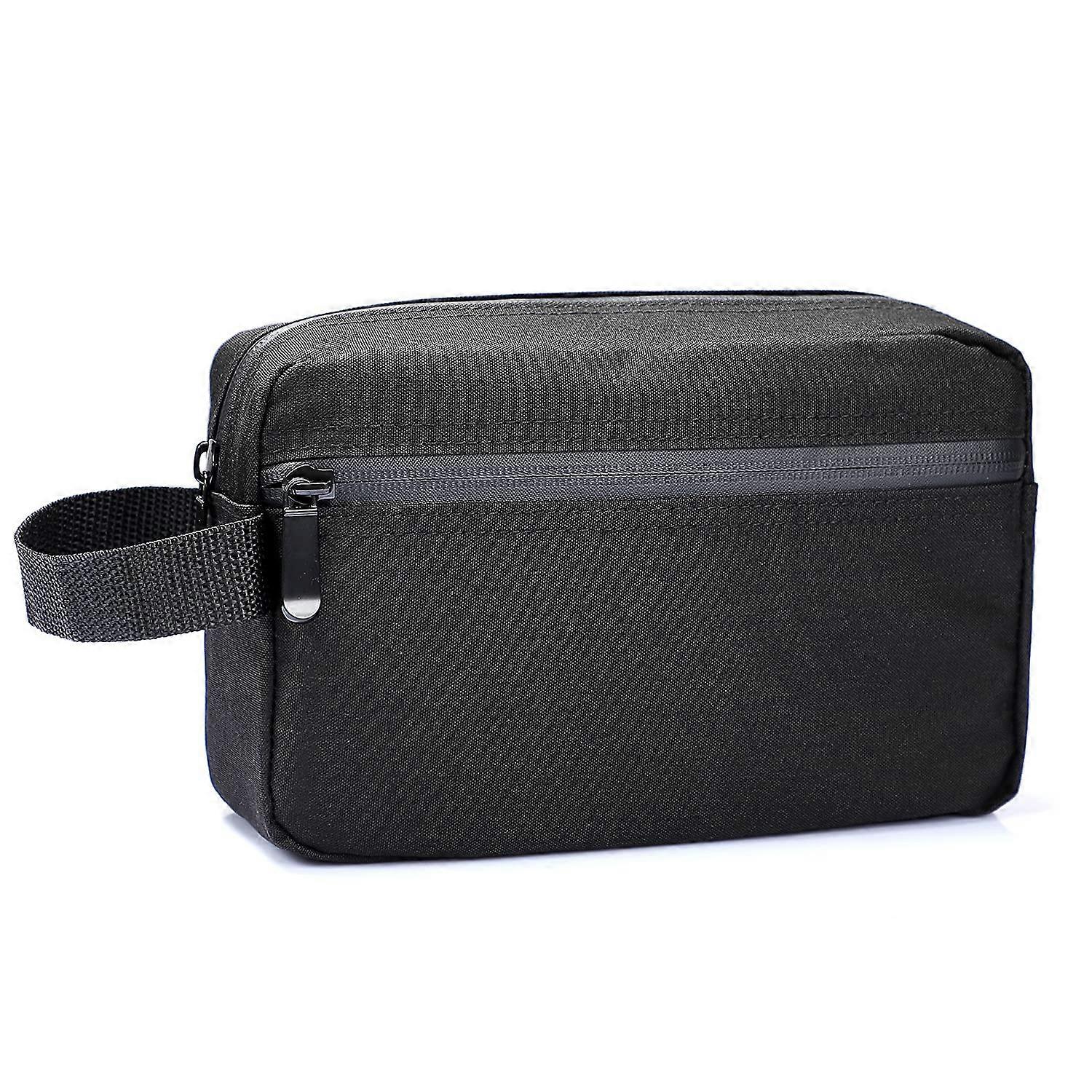 Travel Toiletry Organizer Bag for Men and Women - Durable Waterproof Shaving Bag with Multiple Compartments and Portable Design