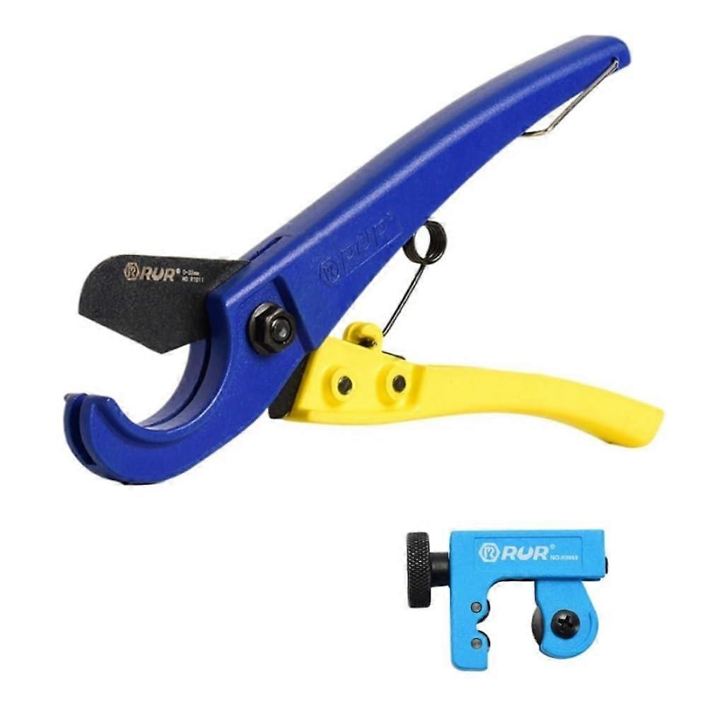 2 Pcs Pex Cutter Sets for Plastic Pipes with 1/8"-7/8" Size