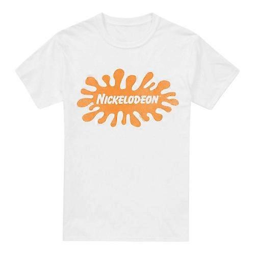 Nickelodeon Mens Retro Splat Logo T-Shirt