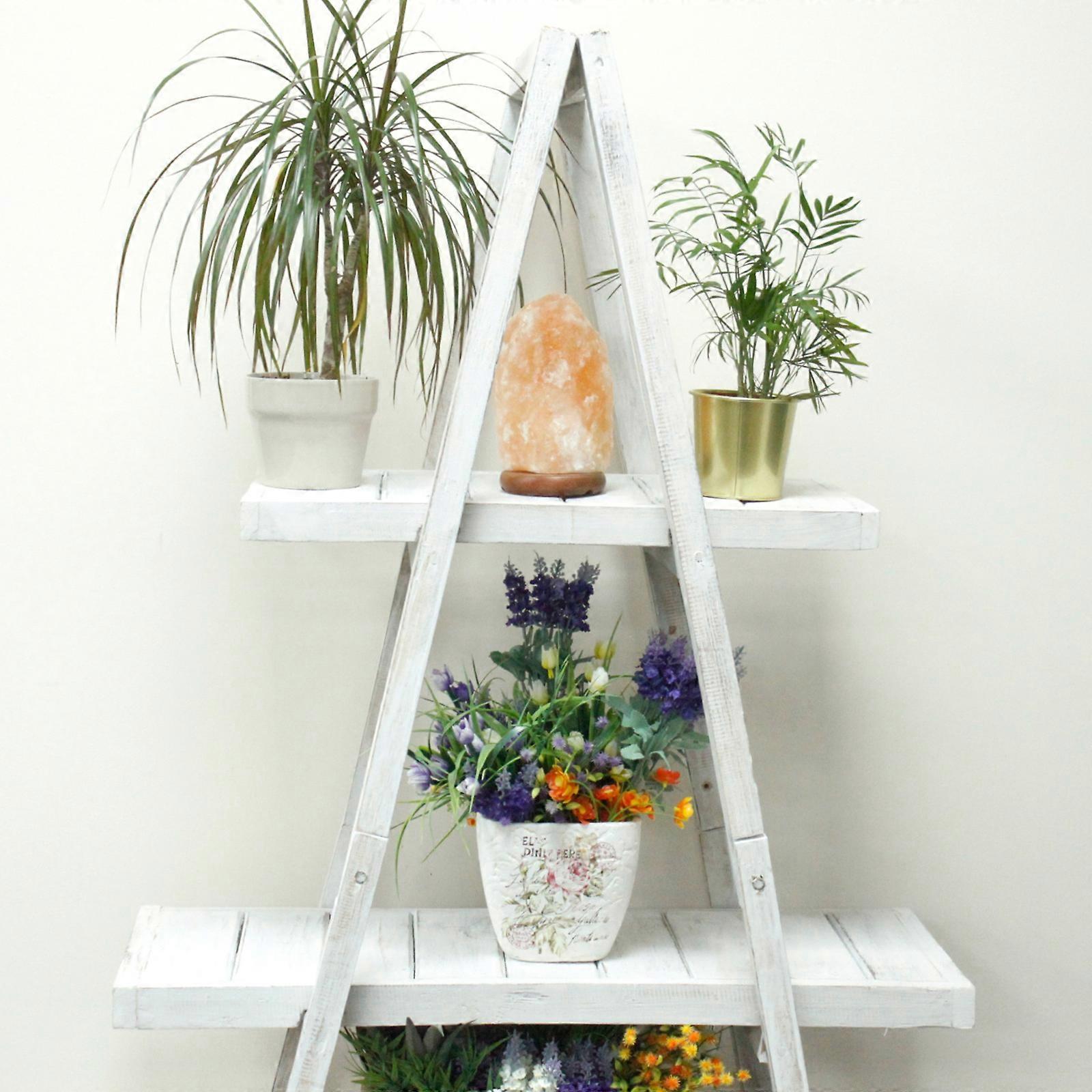 Retail Display Stands Folding ''A'' Frame Display Whitewash