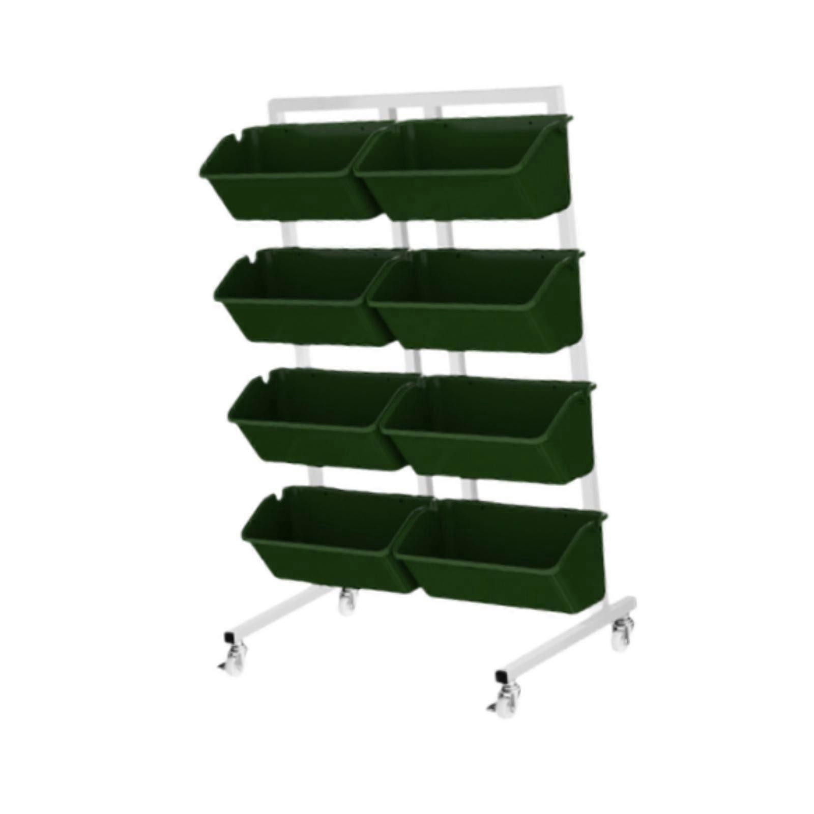 Vertical Garden Planter Practical Raised Planter Box for Balcony Home Corner White