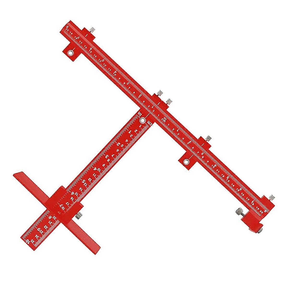 Handle Punch Locator Adjustable Cabinet Hardware Jig Cabinet Door Handle Positioning Punch Handle D