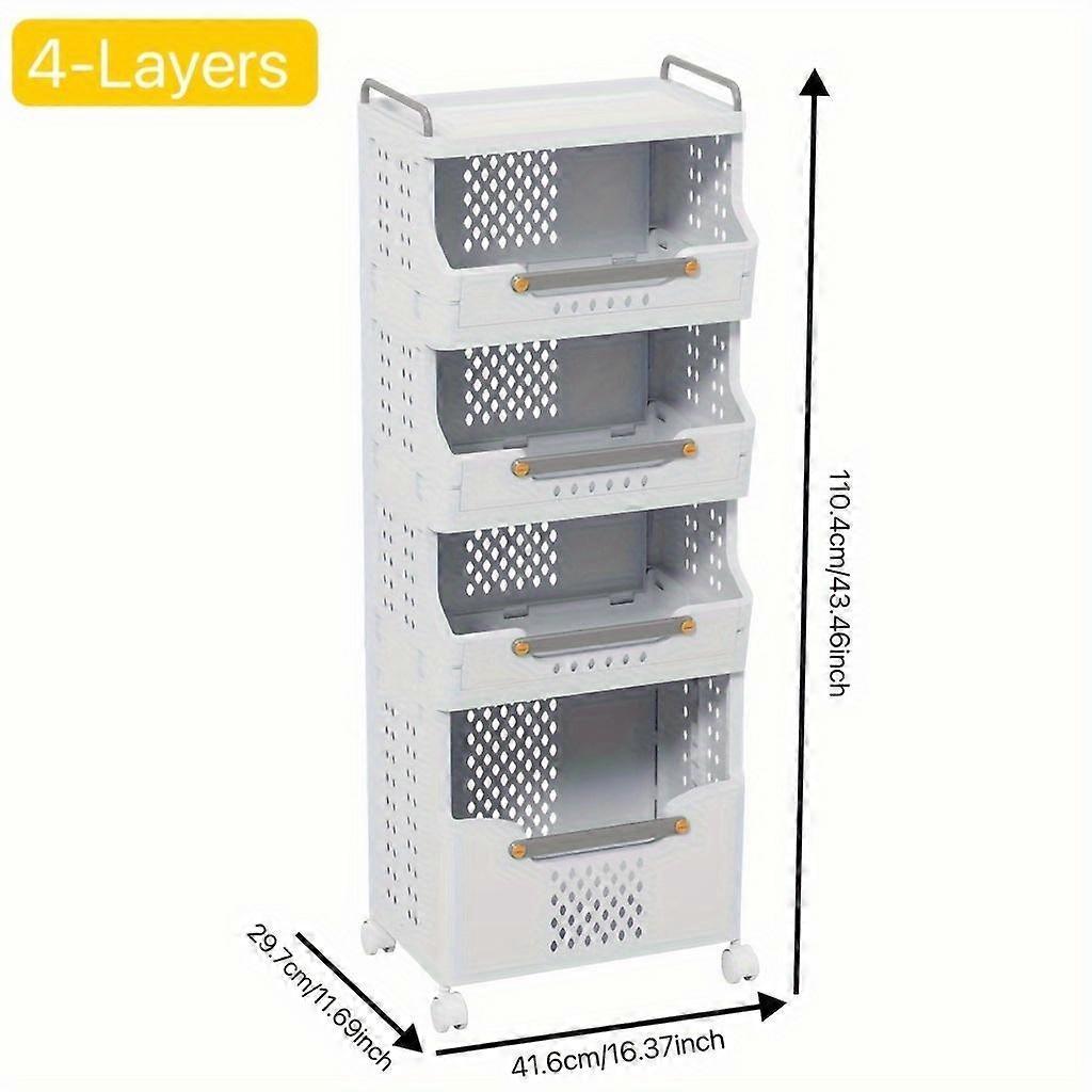 1pc Foldable Clothes Basket Storage Basket, Household Toilet Rack, Laundry Basket, Kitchen Accessories, Bathroom Decor