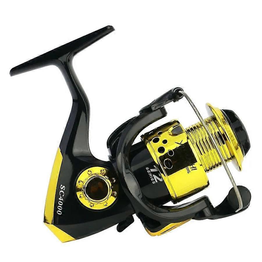 New Electroplating Head Fishing Reel Swivel Wheel Bearing 5.5:1 Gear Ratio Fishing Reel Swivel Wheel Fishing Gear Suitable for Various Sea Areas
