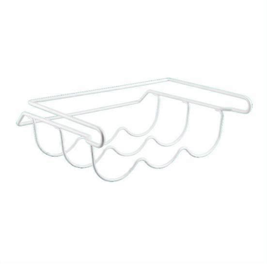 Beer Rack Iron Wine Rack Fridge Organizer Maximize Fridge Space Refrigerator Water Bottle Storage Rack Beer Hanging Rack Cupboard Organizer