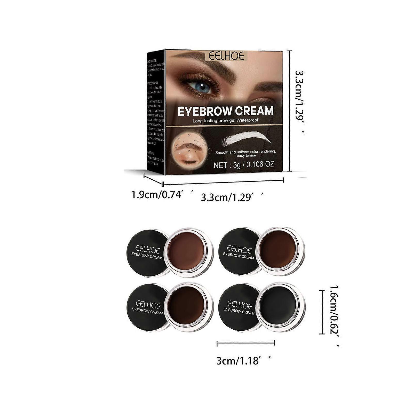 WenkbrauwcrèmeNatuurlijke Langdurige Wenkbrauw Styling Zeep Wenkbrauw Mascara PU6669