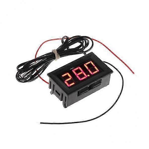 2xLCD Digital Fridge Aquarium Temperature Display Testers Thermometers Red