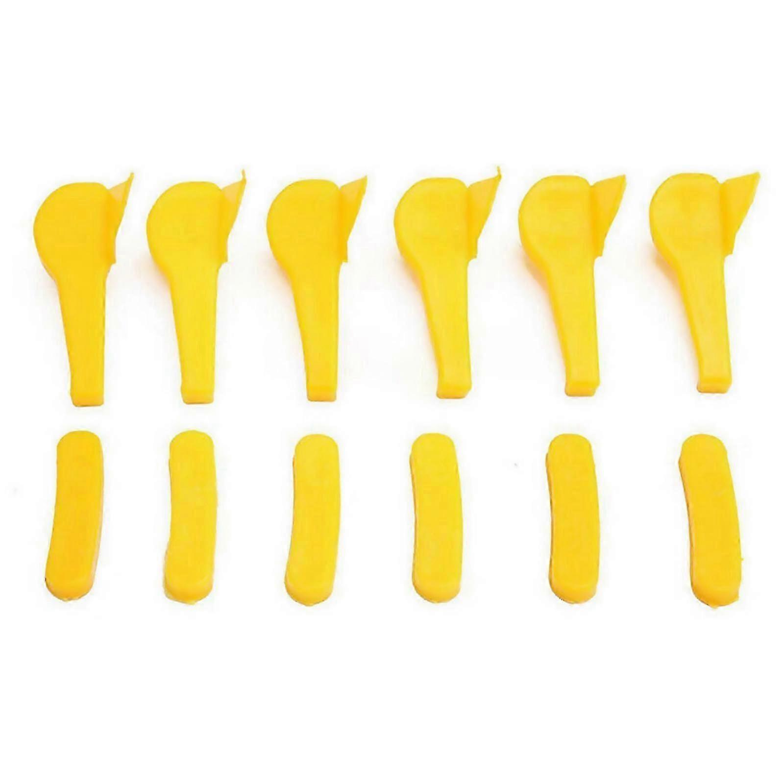 12PCS Tire Changer Machine Mount Demount Duck Head Insert Rim Protector Plastic PAY
