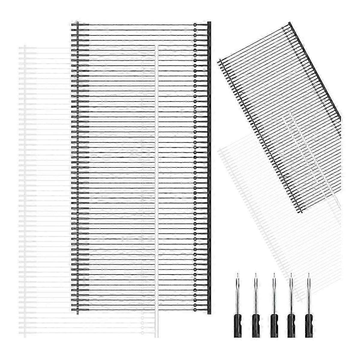מיני מהדקים StitchGun, 2400 יחידות פיקסר תיוגאביזרים Barbs אקדח עם 5 יח 'מחטים עדינות במיוחד (B