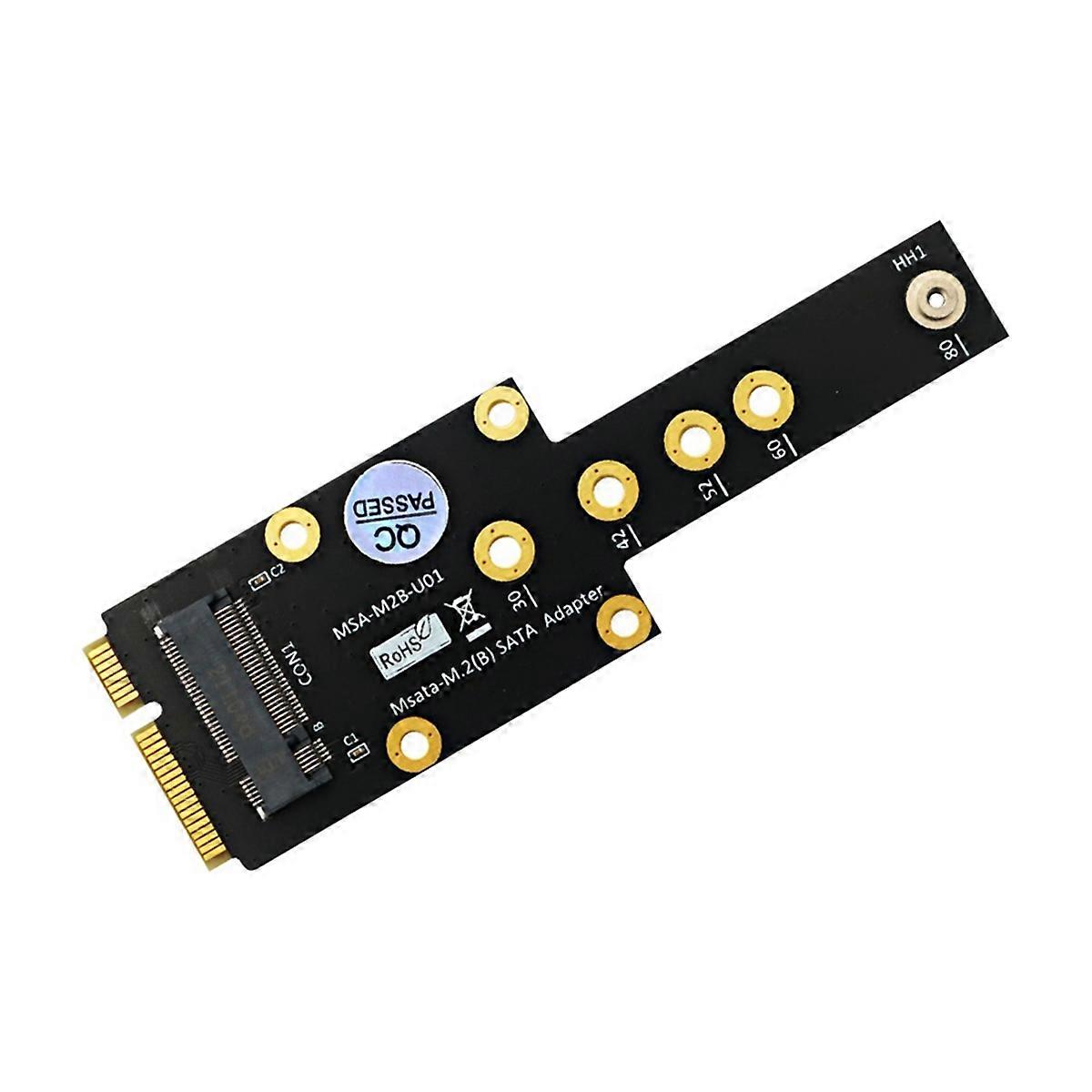 MSATA-zu-M.2-Key-B-Adapter M.2-SSD-zu-MSATA-Adapter MSATA-zu-M.2-Key-B-SSD-Adapter
