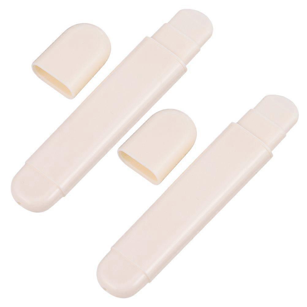2pcs Fabric Tailors Chalk Fabric Marker Pen Pattern DIY Sewing Tool With Lid