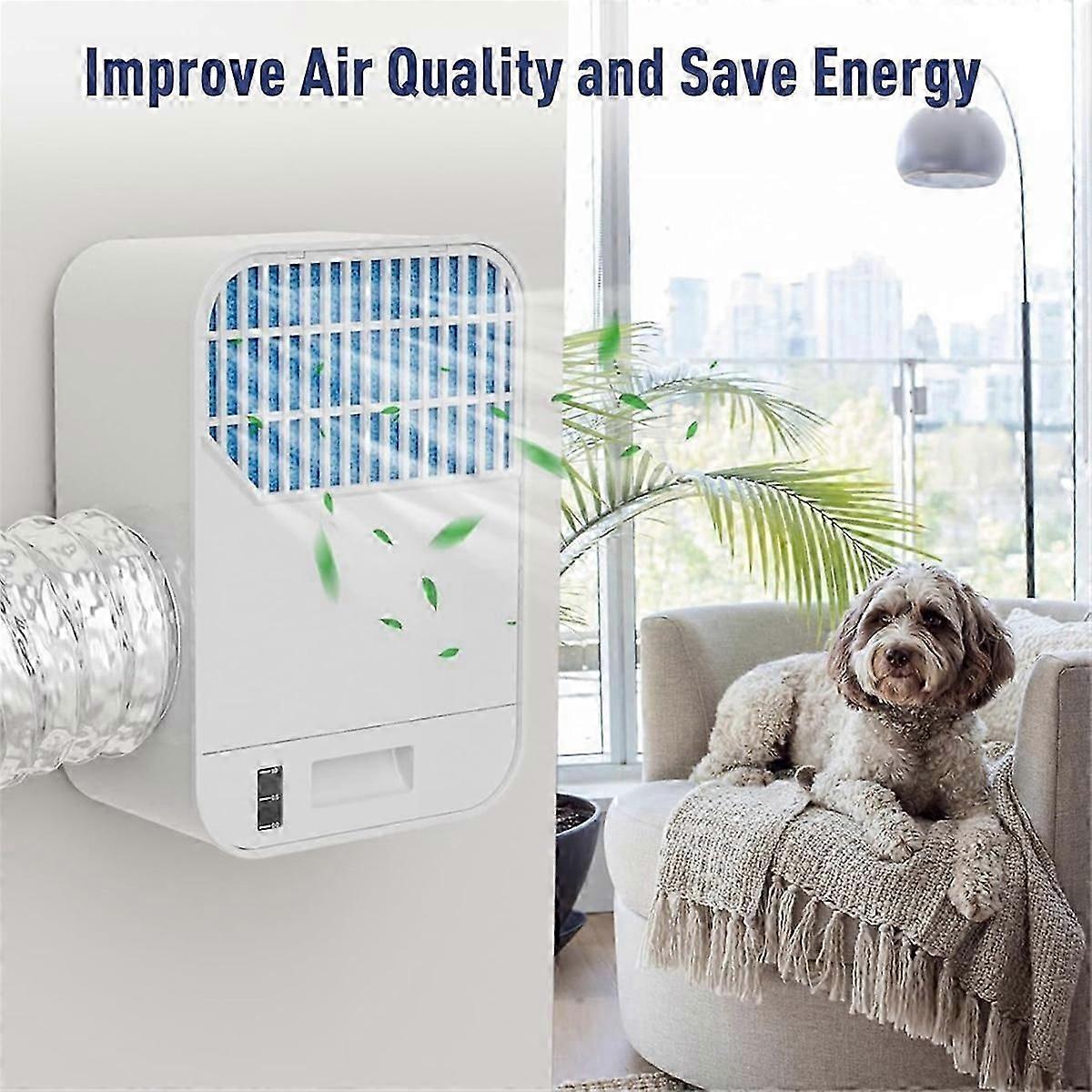 3-in-1 Indoor Dryer Vent Kit for Electric Dryer,Filter and Water Drawer System, Eiminate Lint Dust,for Electric Dryers