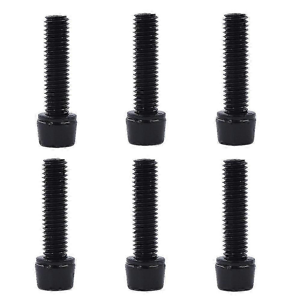 Bicycle handlebar bolts - 6 pcs colorful MTB stem screws