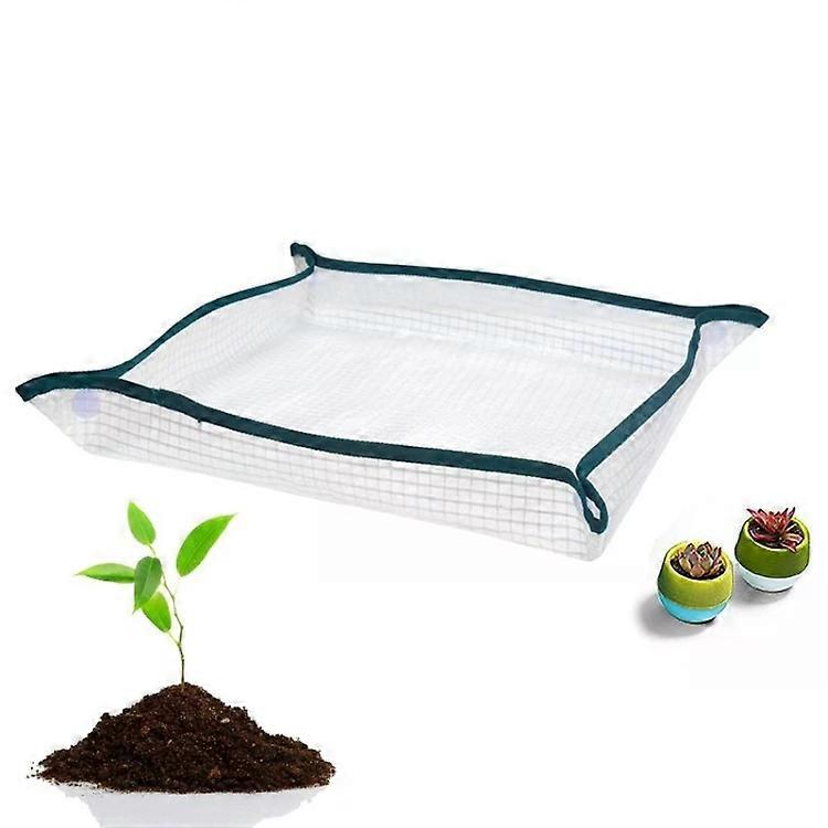 Transparent Waterproof Gardening Floor Mat-50x50cm by
