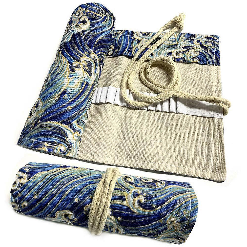 72-Loch Stifte-Wrap-Box, Stiftehalter für Künstler