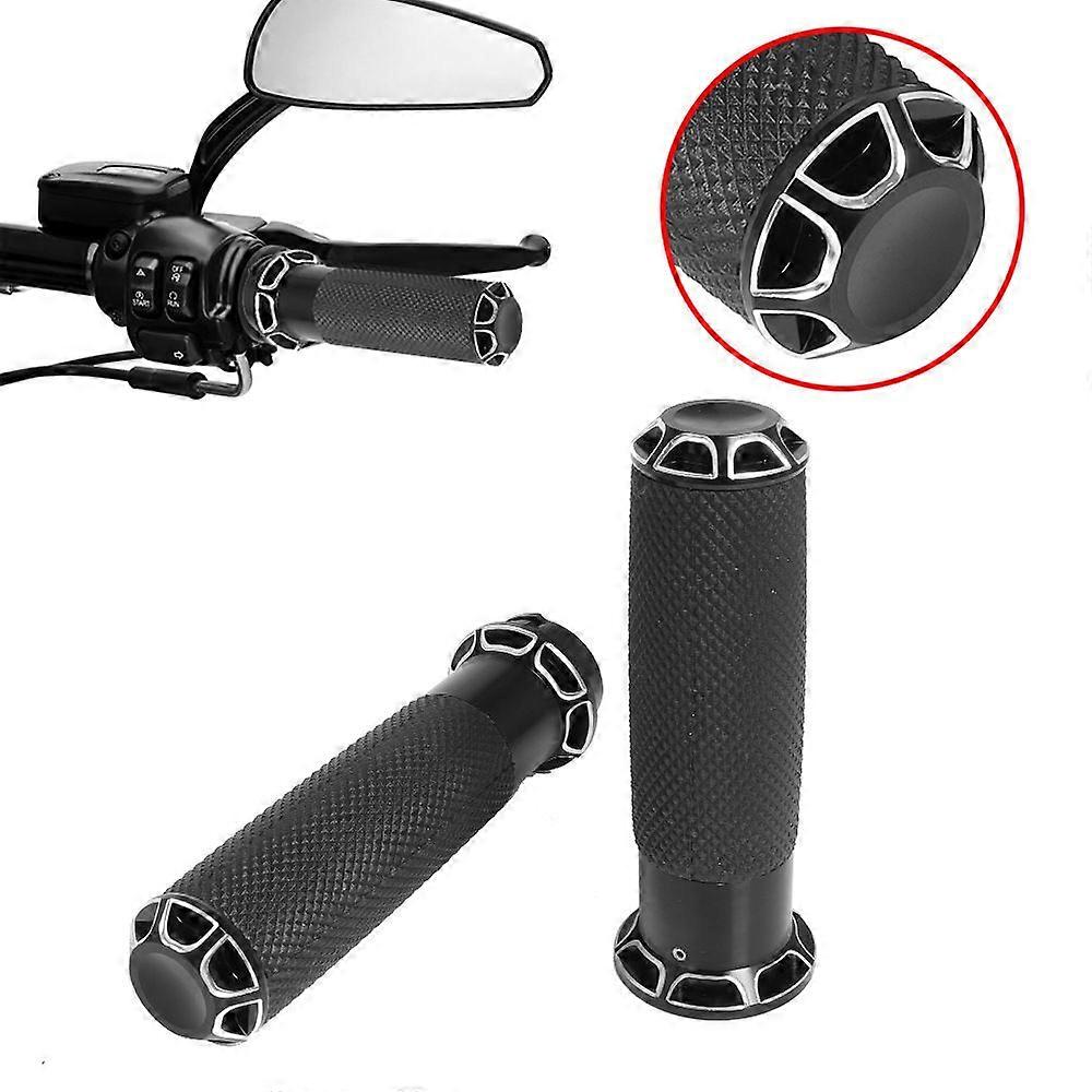 Universal 7/8" Non-Slip Rubber Alloy Motorcycle Handlebar