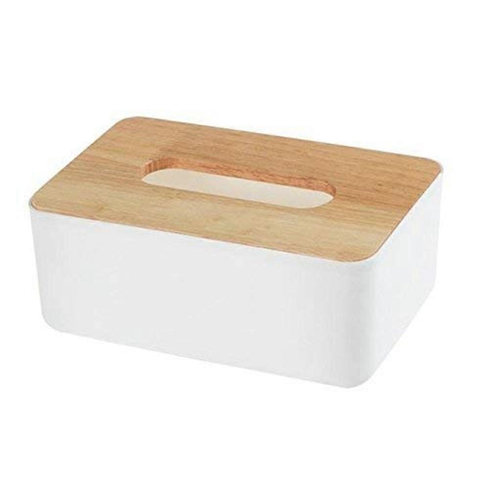 Rectangular Plastic Wipe Box Holder for Car, Home, and Hotel Use | Durable Paper Towel Holder | Multi-Purpose Case