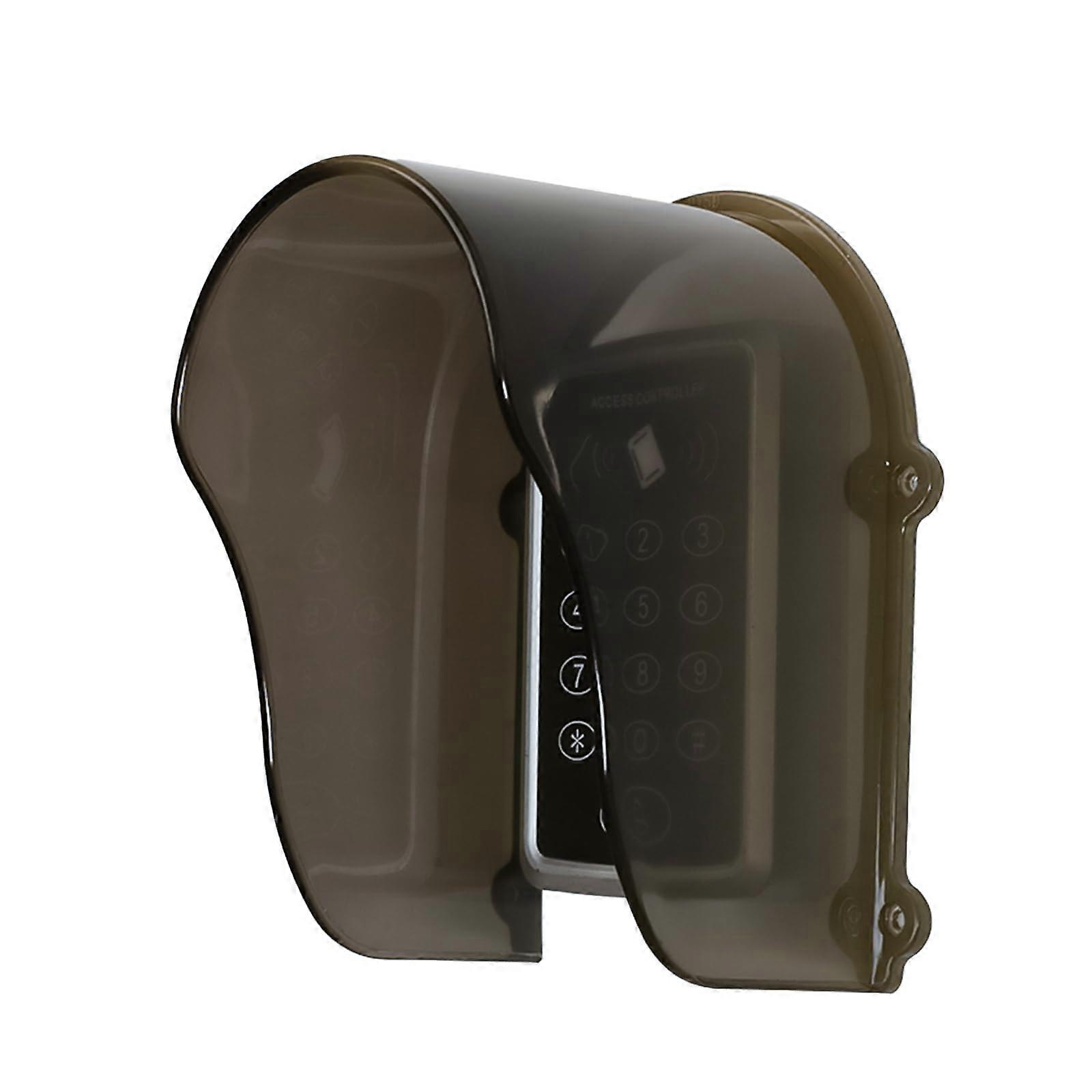 Outdoor Keypiece Set Case, Plastic Access Control Rain Case Sunny Fingerprint Access Controller Rainyproof Case Protective Door Lock