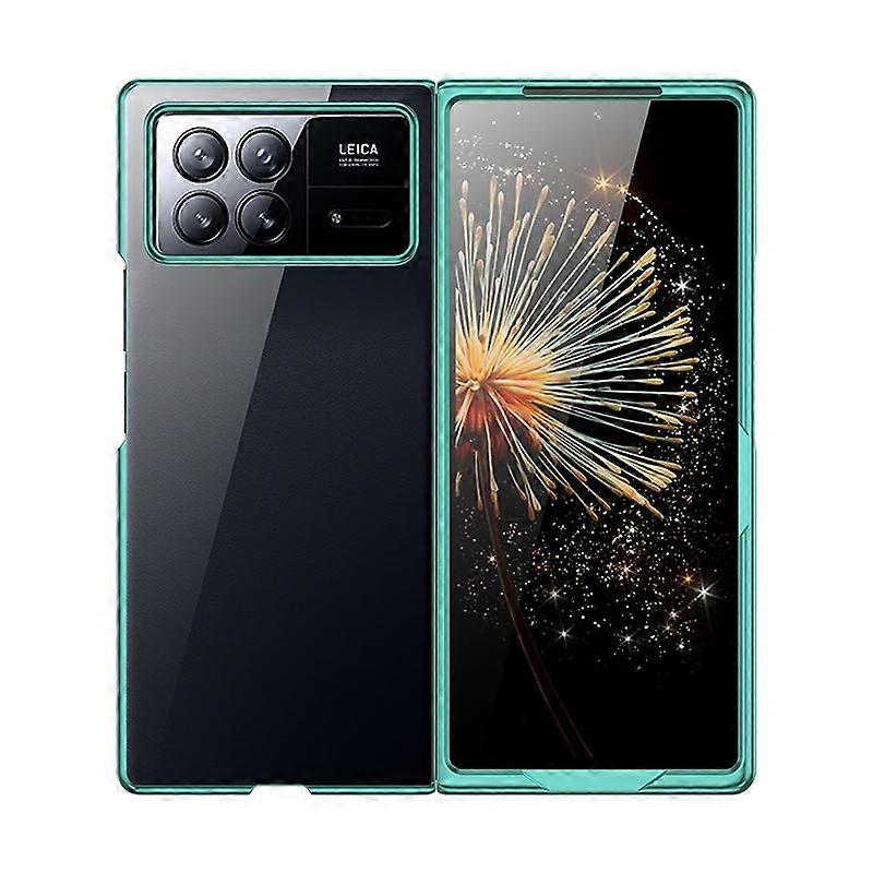 Full Coverage Electroplate PC Transparent Phone Case For Xiaomi Mix Fold 3