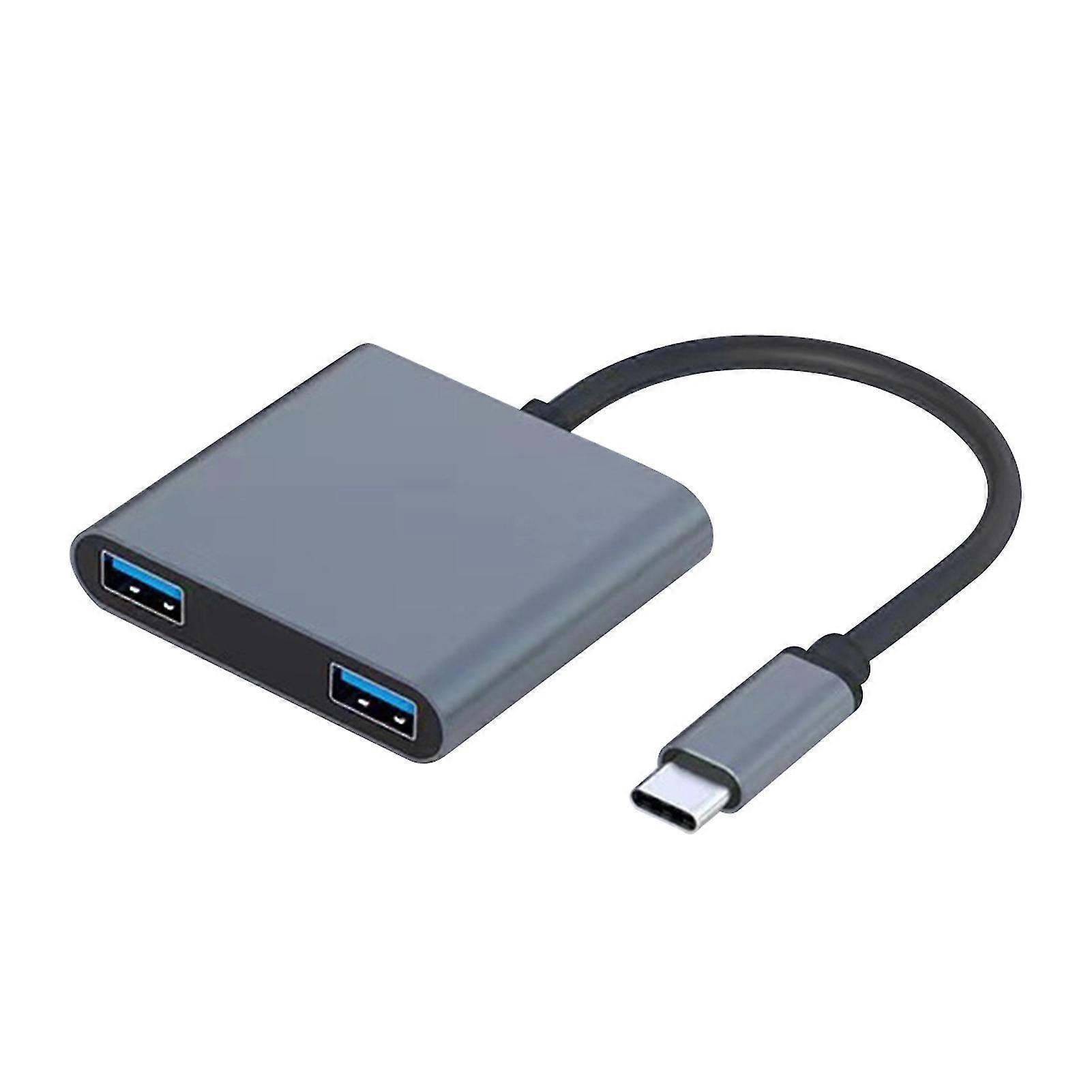 Extension Dock Transmisie de mare viteză Multifuncțional 4 porturi USB Type-C la USB3.0 Hard Disk U Disc Splitter Cablu Hub Accesorii pentru computer - FFY