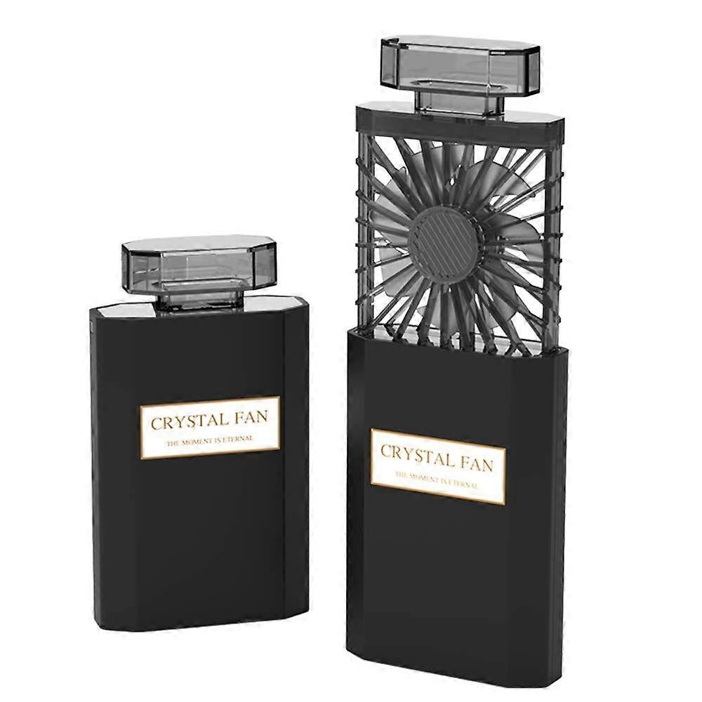 Rechargeable Small Personal Fan (BLACK)