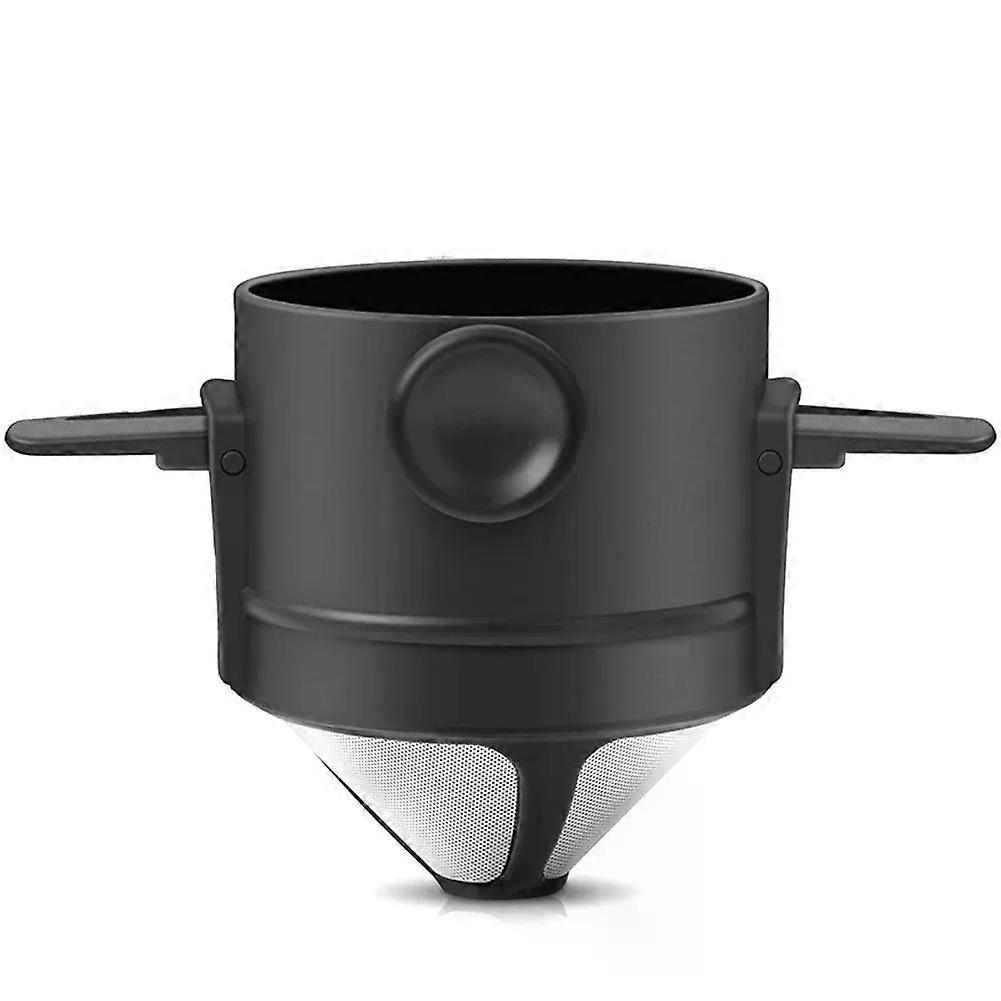 Coffee Maker Portable Pour Over Coffee Maker Set With Stainless Steel Coffee Mug Collapsible Pour Over Coffee Filter compatible for Travel