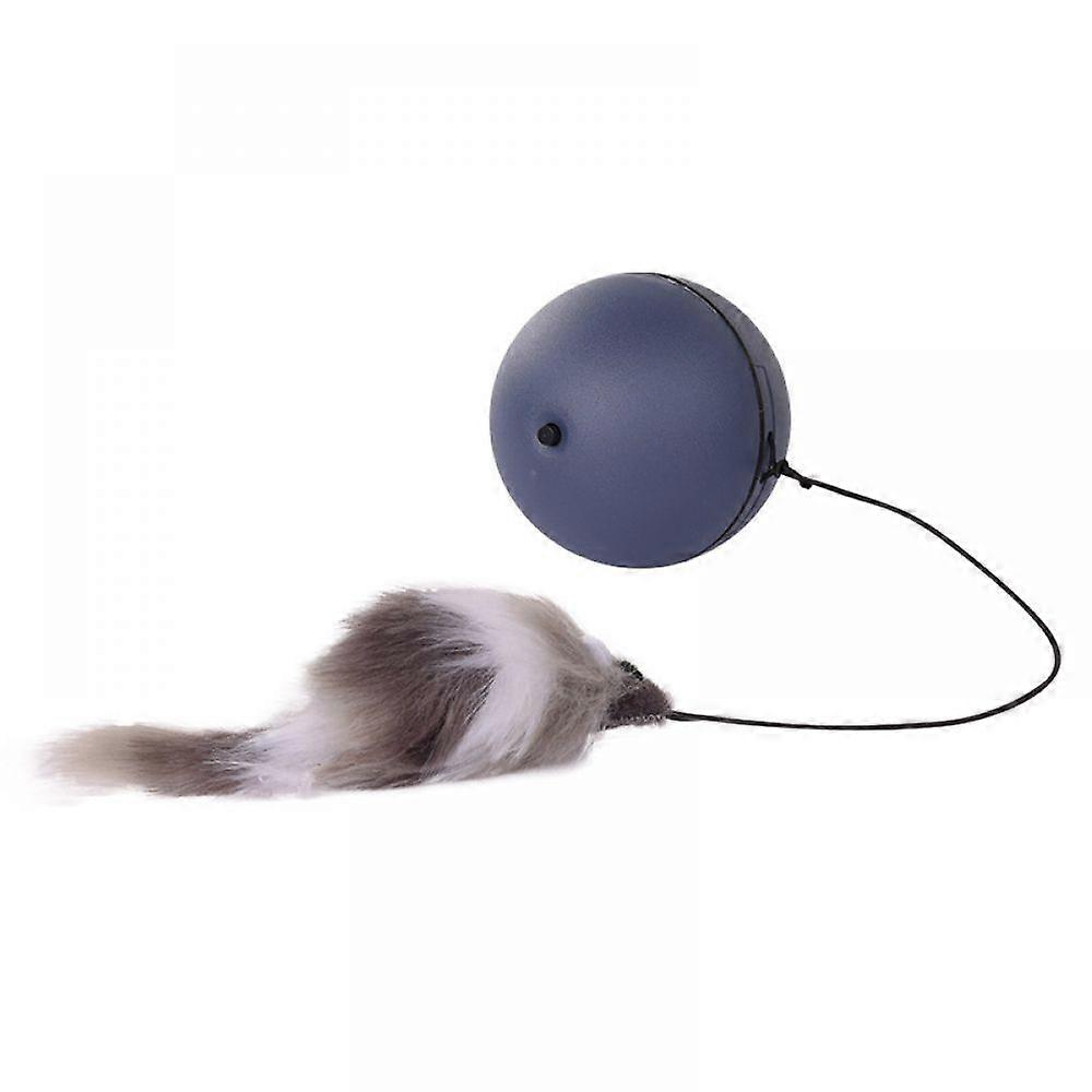 Interactive Cat Toys, Motion Activate Interactive Cat Toys - Automatic Moving Ball Toys for Indoor Cats, USB Rechargeable Automatic Cat Toys, Moving B