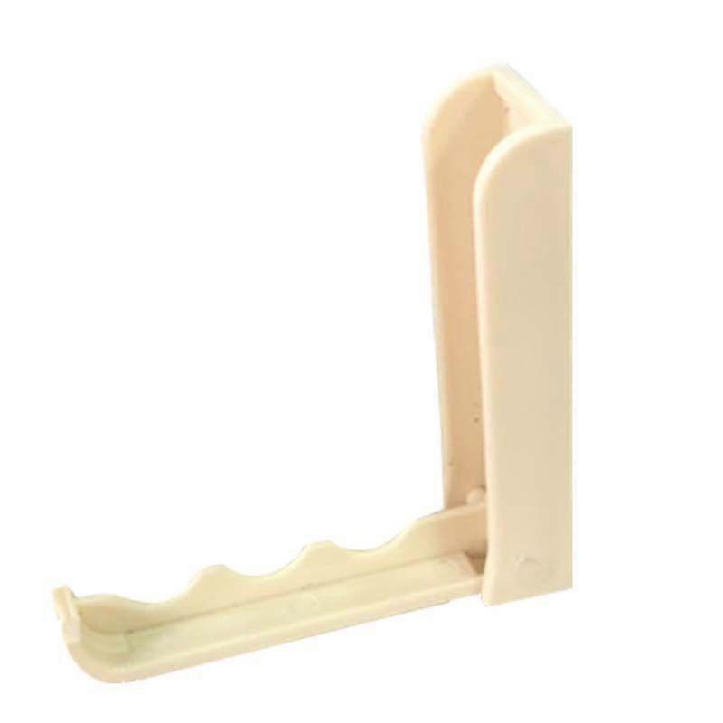 3pcs Folding door hook Beige color 9.5x9.2x2.8cm inside