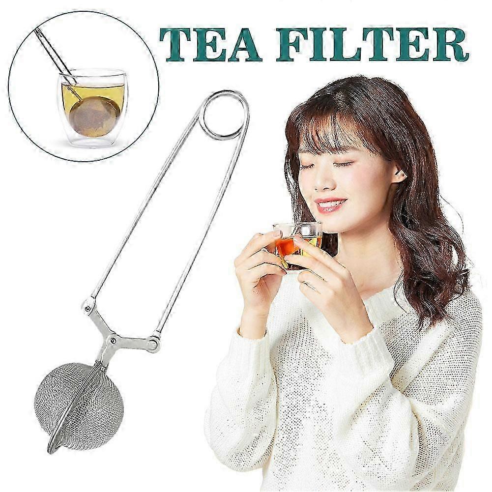 Tea Strainer, 3 Pack Stainless Steel Tea Strainer with Handle