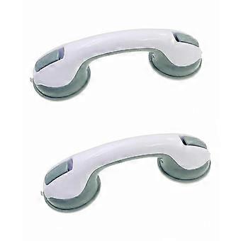Lot de 2 barres d'appui  ventouse pour salle de bain avec ventouse solide pour personnes handicapes, barres d'appui de scurit pour personnes ages, mai