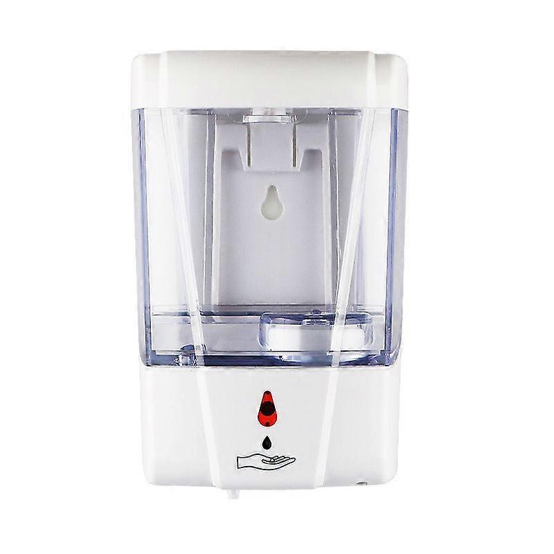 Wall-Mounted Automatic Soap Dispenser, 700ml Touchless Liquid Gel Dispenser with Infrared Sensor(700ml for Gel Model)