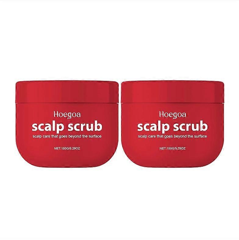 1/2/3PCS Exfoliating Scalp Scrub Shampoo with Tumeric & Avocado Oil 200ml