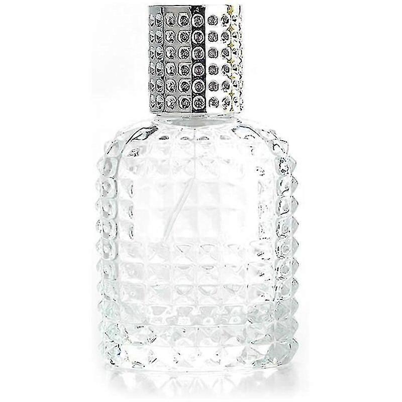 50ml Able Empty Glass Perfume Bottle (silver)