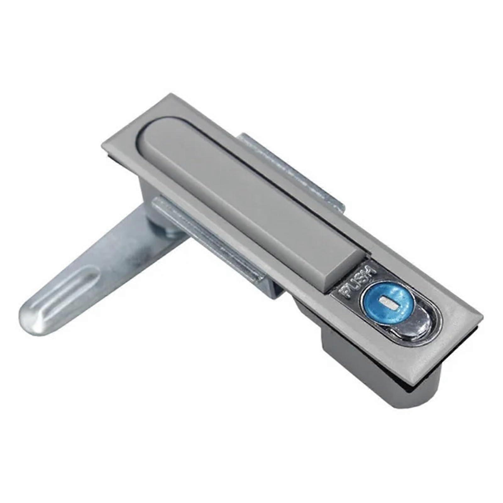 Zinc Alloy Flat Lock Switch Distribution Box Cabinet Lock Industrial Automation Equipment Electrical Multi Specification 1Pcs(Matte)