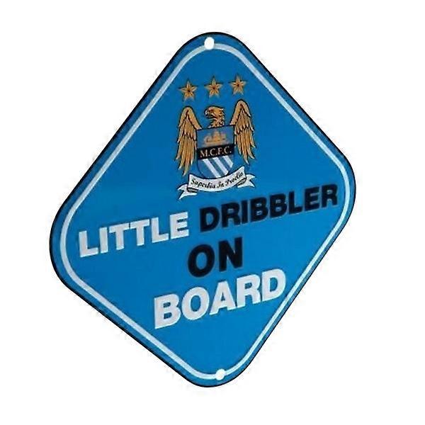 Manchester City FC Little Dribbler On Board Car Sign