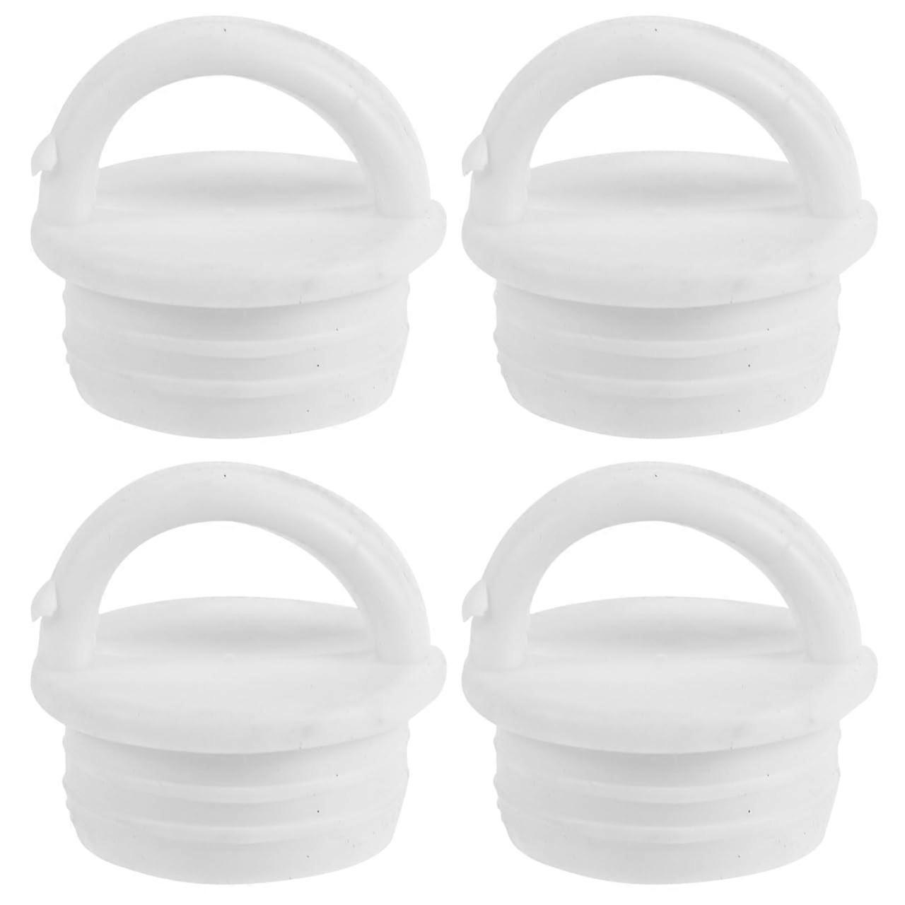 4Pcs Rubber Stopper for Mop Bucket Drainage Leakproof Replacement Plug Compatible with Standard Mop Buckets