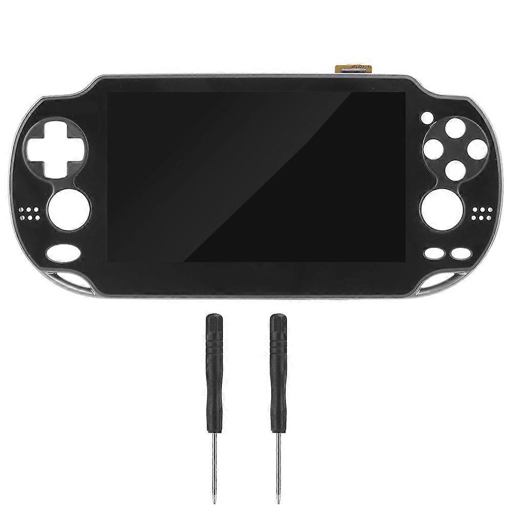 For PS Vita1000 LCD Replace Screen Digitalization Complete Assembly with Frame Screwdriver