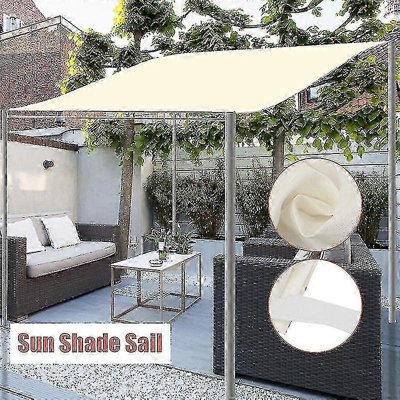 Sunshade Tent Outdoor Waterproof Roof Top Cover With Hook and Loop Portable Easy to Install