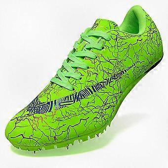 Professionele hardloopsneakers voor heren geschikt voor atletiekevenementen, met spike-ontwerp voor racen en springen, model HJ259