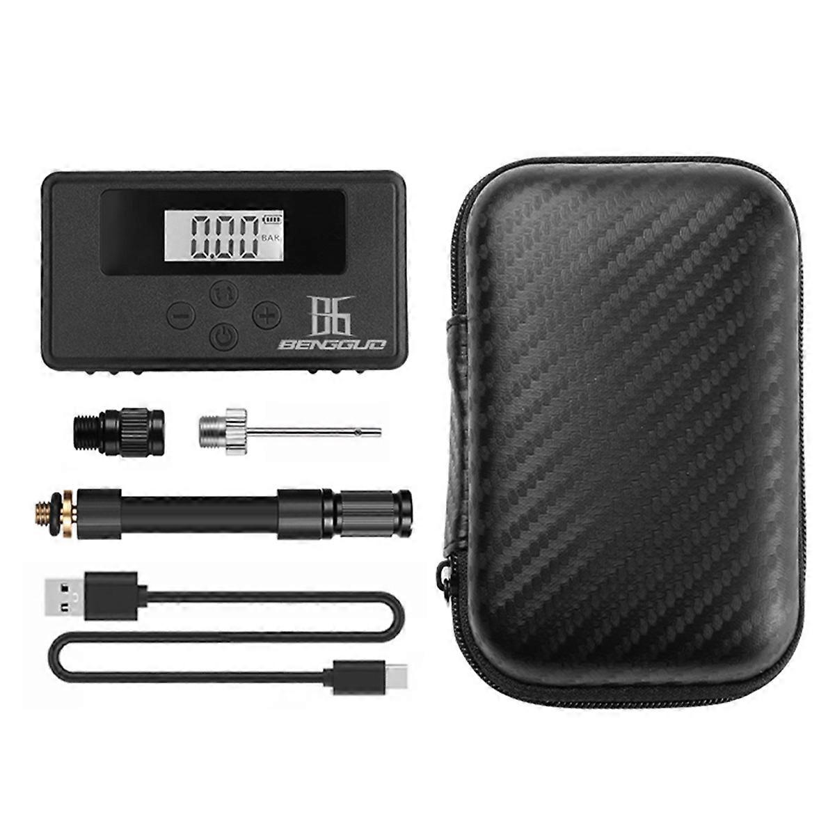 Tire Inflator Electric Air Pump with LED Digital Pressure Gauge