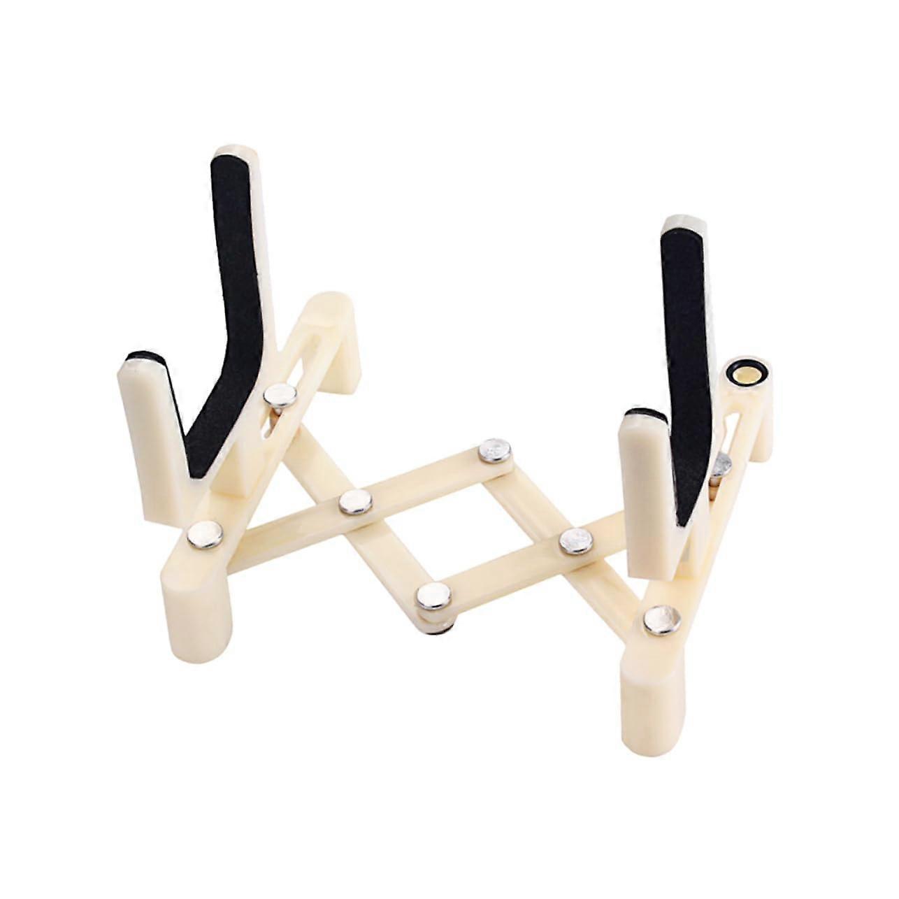 Violin Part Accessory Stand Plastic Foldable Violin Stand Holder Adjustable