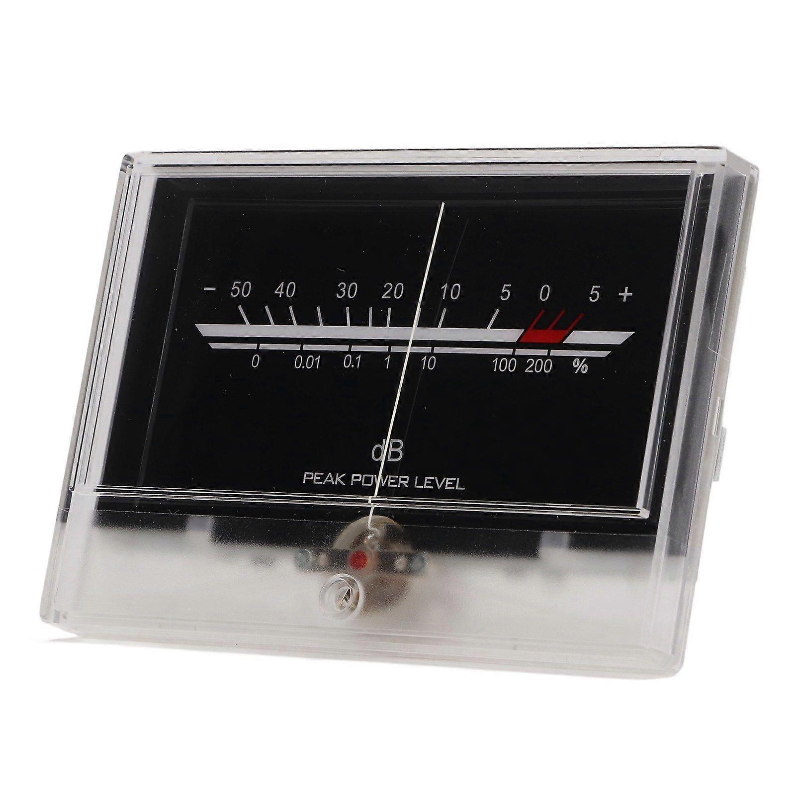 2025 Latest Model  VU Meter LED White Backlit Accurate Measurement Power