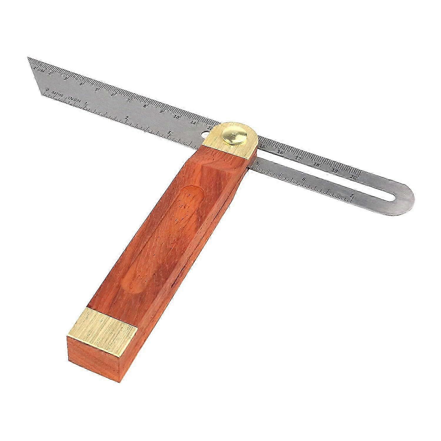 Multi-Angle T-Shaped Gauge with Hardwood Handle