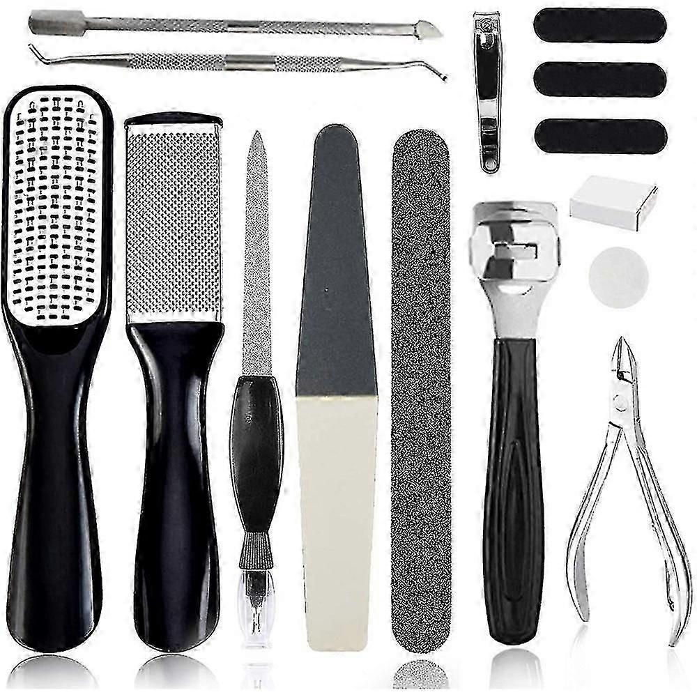 Pedicure Kit, Professional Stainless Steel Exfoliation Calluses Foot
