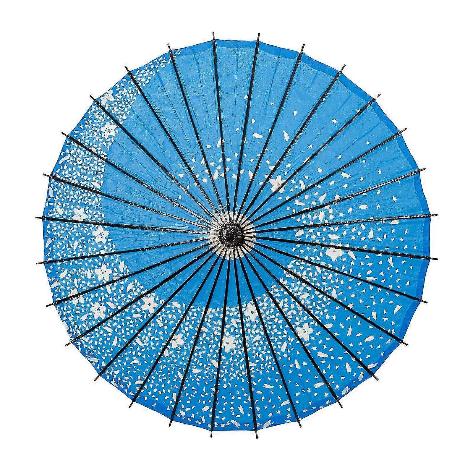 33インチの中国の花柄の紙傘-クラシックデザイン