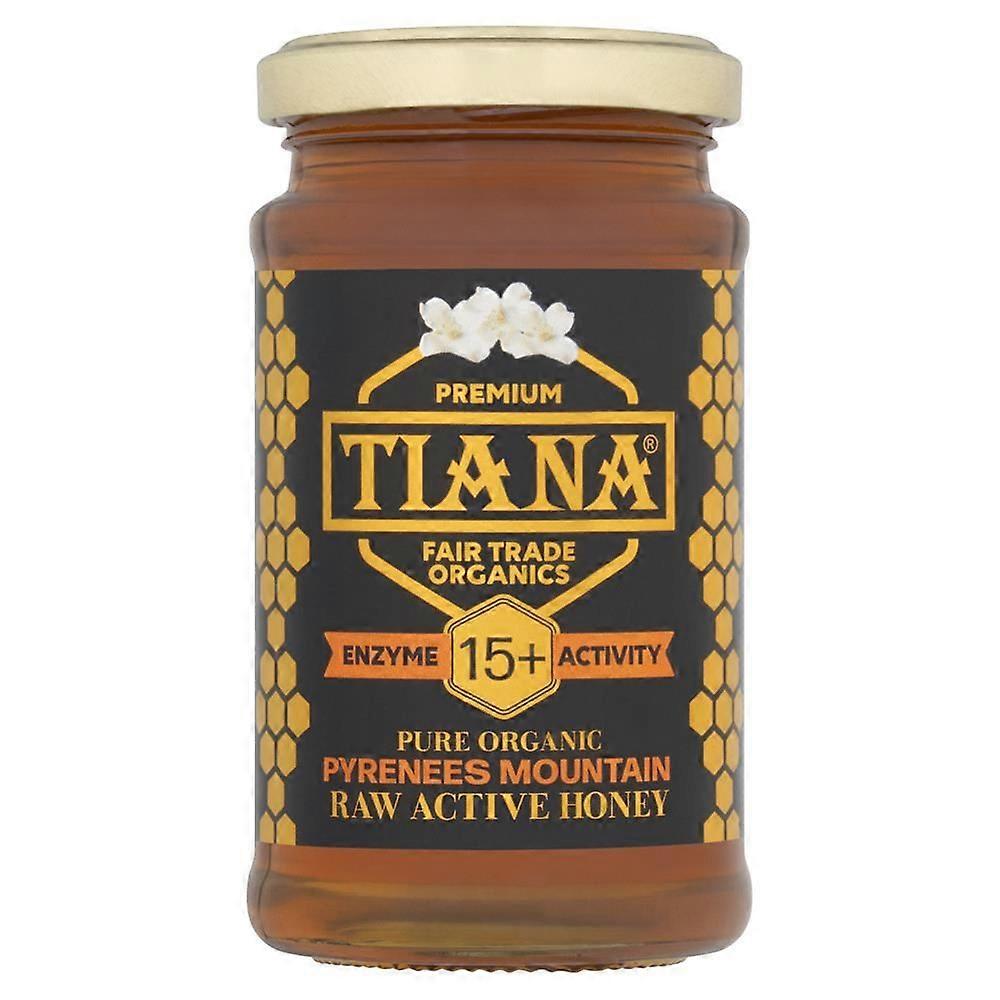 Tiana Organic Raw Active Pyrenees Mountain Honey 15+ 250g