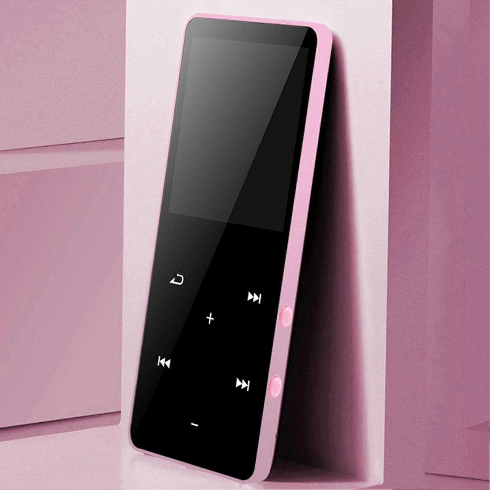 MP3 Player with BT Portable 1.8" Color Screen Digital Audio Player Built-in High-Clear Speaker Multi-Function FM Radio Voice Recorder