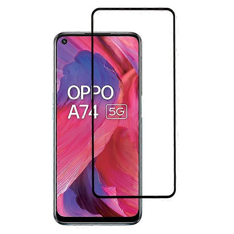 Oppo Reno14 5G強化ガラススクリーンプロテクターフルグルーシルク印刷フィルムに対応