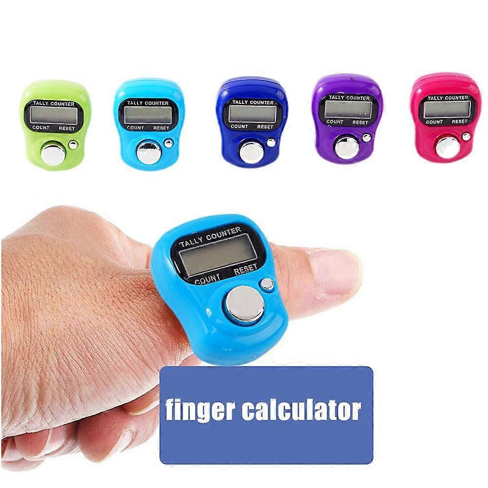 Royal Blue (D)$ Finger Ring Counter